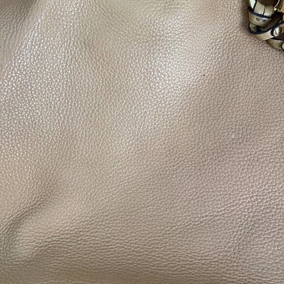 MK Camden Large Drawstring Bag in Suntan Leather - Picture 16 of 16